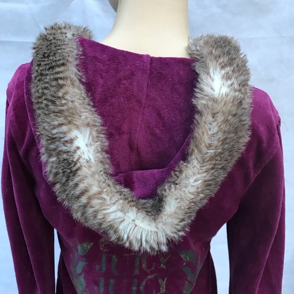 🤚SOLD✋Vintage Juicy Couture Sweatshirt Logo  Sz S - Picture 6 of 8